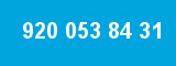 920 053 84 31 920 053 84 31